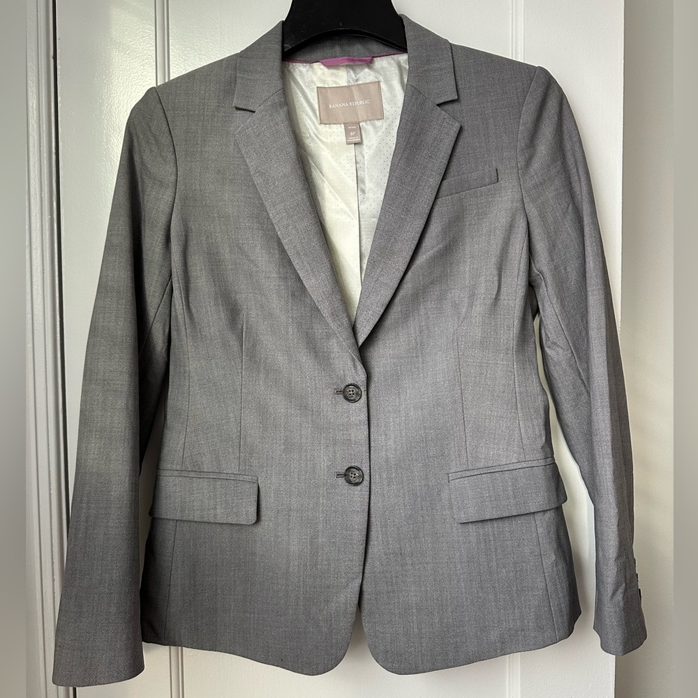 NWOT BR Lightweight Wool Jacket
